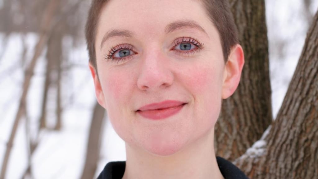 Emer O’Toole: ‘Because I see sexuality as a spectrum, defining myself as gay, straight or bisexual is not the way to describe my sexuality.’ Photograph: Meera Paleja