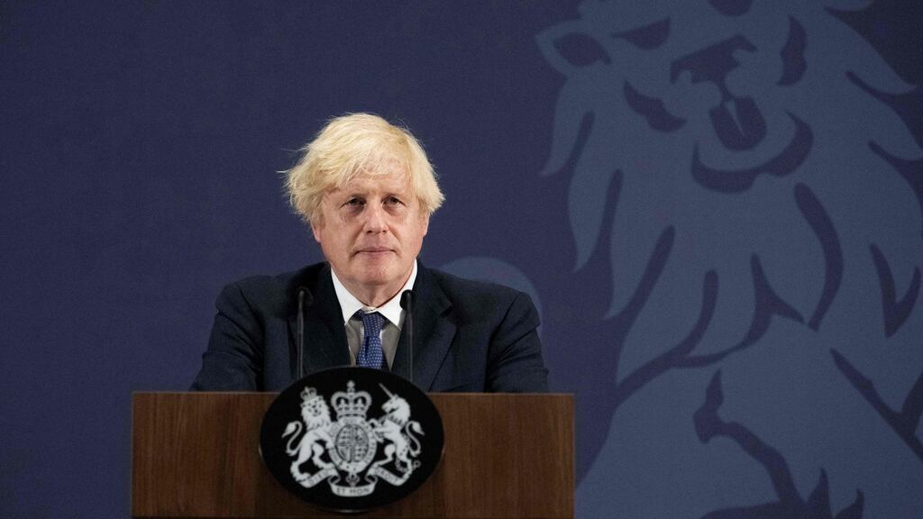 UK prime minister Boris Johnson. Photograph: David Rose/Pool/AFP via Getty