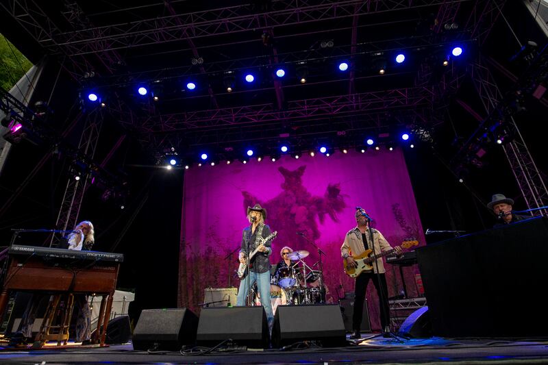 The Waterboys. Photograph: Tom Honan