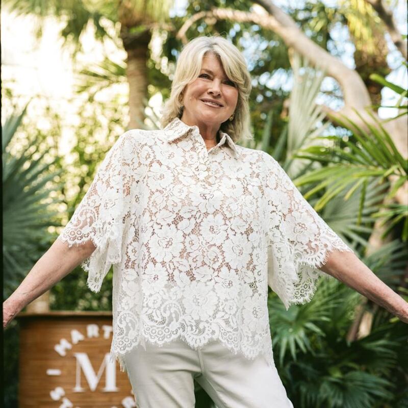 Martha Stewart. Photograph: Ysa Perez/The New York Times