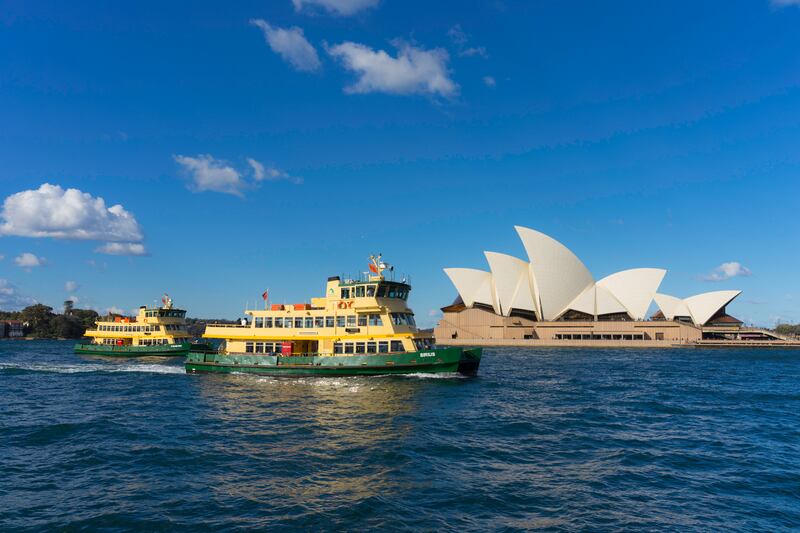 Sydney, Australia: take one of the ferries to see the famous harbour, and maybe even some dolphins. Photograph: iStock