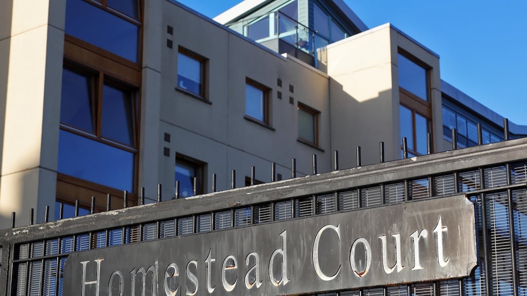 The Homestead Court apartment block on Quarry Road, Cabra, Dublin 7 where the body of 33-year-old mother-of-two Amanda Carroll was discovered on October 21st. Photograph: Colin Keegan/Collins