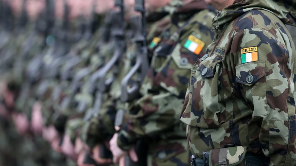 The number of people actively serving in the Defence Forces remains under 9,000. Photograph: Colin Keegan/Collins Dublin