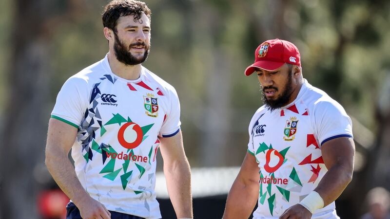 Andy Farrell has a big decision to make between Robbie Henshaw and Bundee Aki on Saturday. Photograph: Dan Sheridan/Inpho