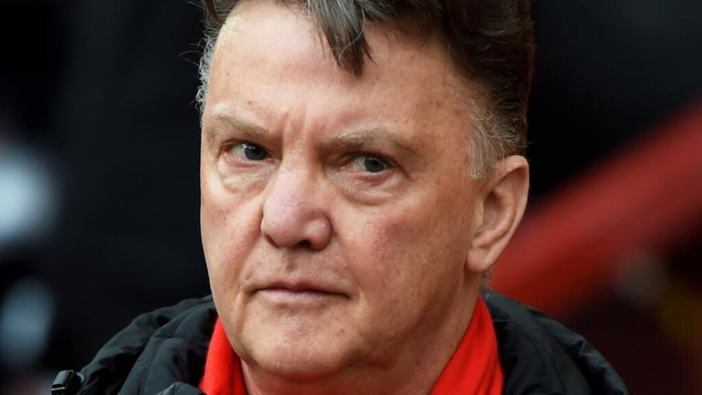 Manchester United manager Louis Van Gaal: football now merely a part of the bigger equation that is commercial success at Old Trafford. Photo: Michael Regan/Getty Images
