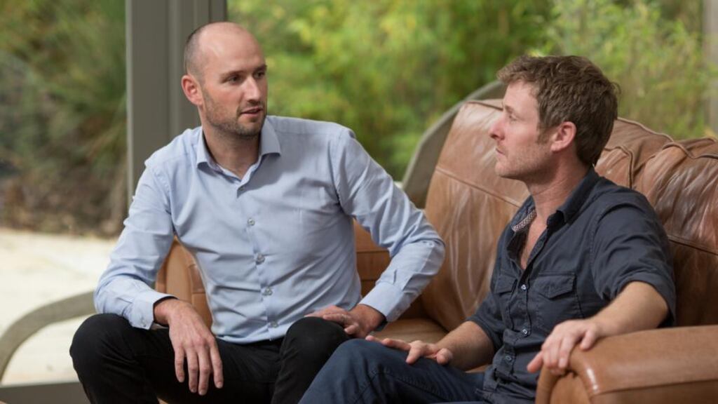 Ed Rhatigan (left) and Gary Hick of Rhatigan and Hick