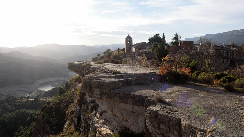 Siurana is believed to be the third best place in the world for rock climbing.