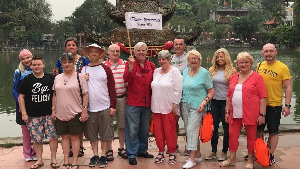 On Francis Brennan’s tour, anyone not found laughing is an automatic pariah