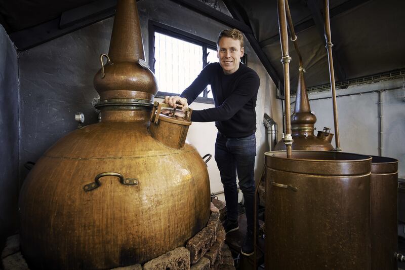 Brendan Carty at Killowen Distillery in Co Down