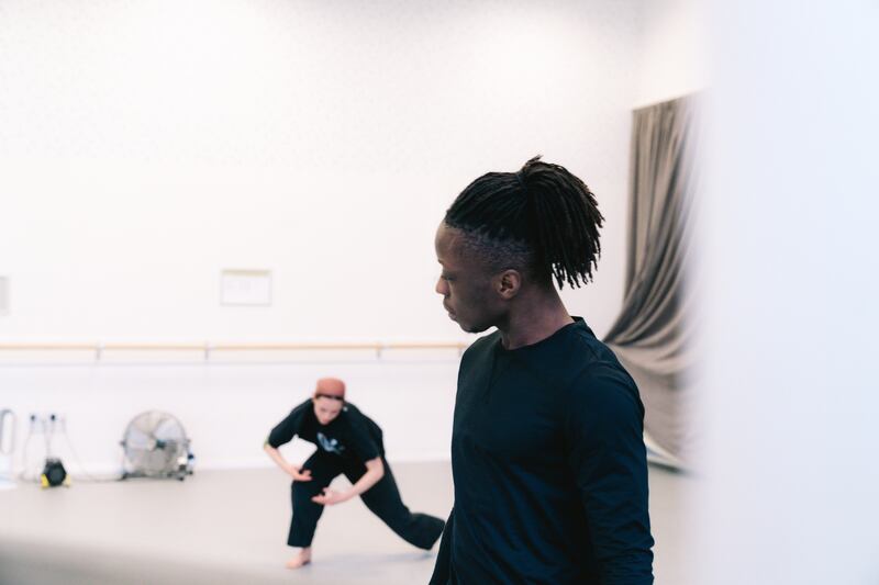 Luail choreographer Mufutau Yusuf. Photograph: Alisson Rocha