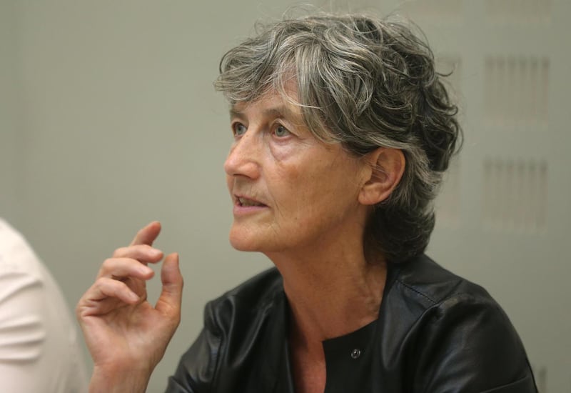 Catherine Connolly TD at the Launch of the PAC’s third periodic report. Photograph: Lorraine O’Sullivan