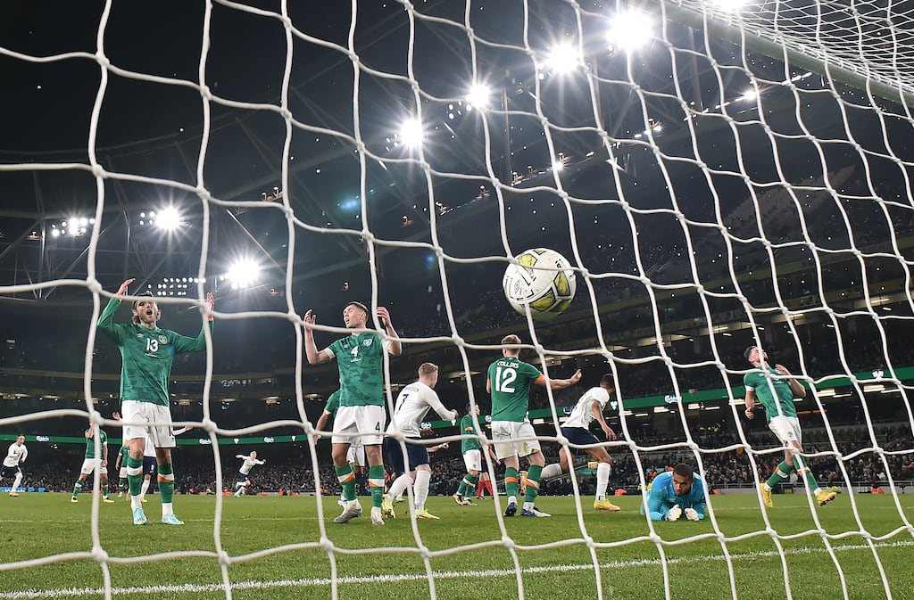 Ireland suffered a 2-1 defeat to Norway last night at the Aviva Stadium. Photograph: Charles McQuillan/Getty Images
