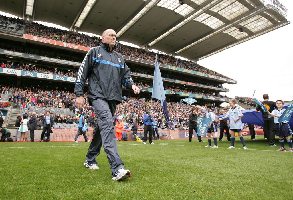 Pat Gilroy ahead of the 2011 All-Ireland football final against Kerry at Croke Park. Photograph: Alan Betson