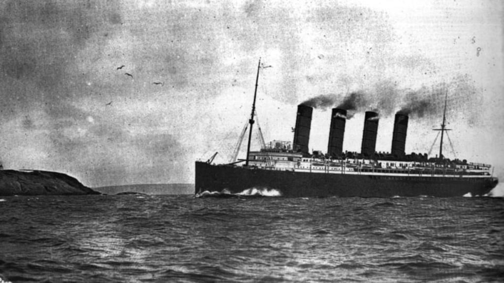 The sinking of the Lusitania helped to sway American opinion behind entry into the first World War, but the Germans insisted in the aftermath that the British had “tried to use the lives” of American passengers to cover the transport of munitions.