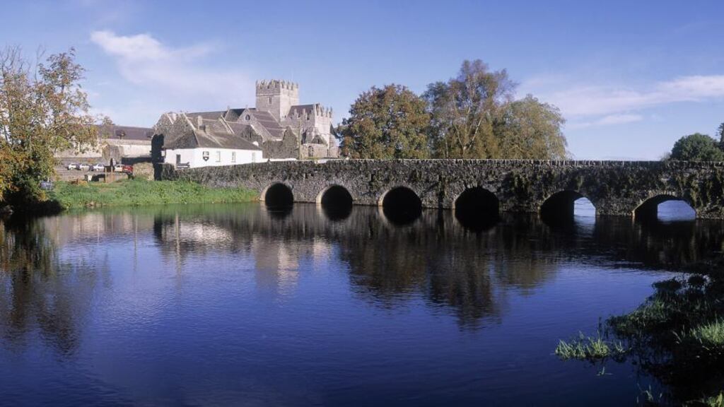 Holy Cross: the abbey on the banks of the Suir, in the village of Holycross. Photograph: IIC/Axiom/Getty