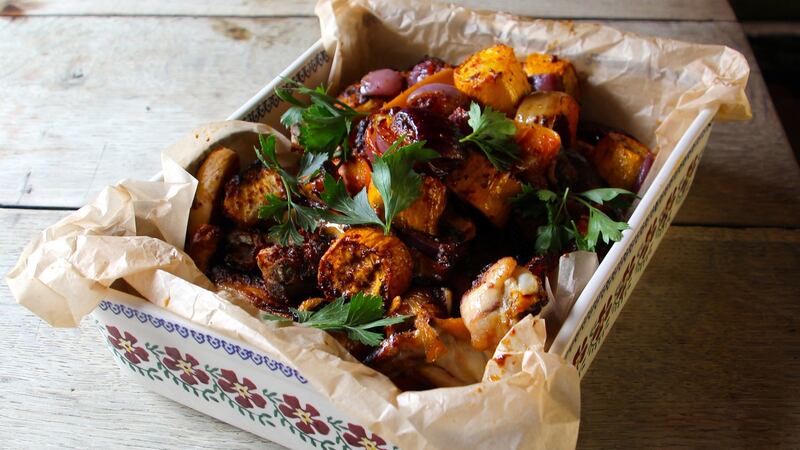 Apricot chicken: I recreated this beauty with a lovely Carlow free-range chicken and spices