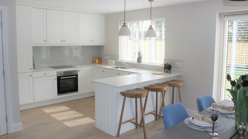 A kitchen at the Viewpoint scheme in Rathdrum, Co Wicklow