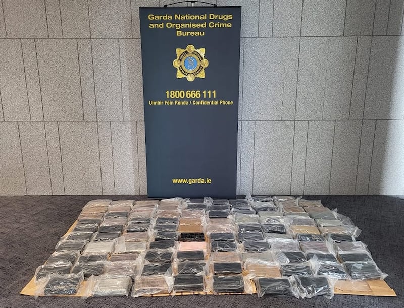 Items seized by gardaí following the infiltration of Ghost, an encrypted communication tool. Photograph: Garda Siochána