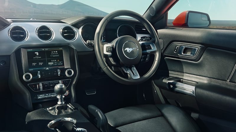 New Ford Mustang: enormous character even if interior is still not a match for European rivals