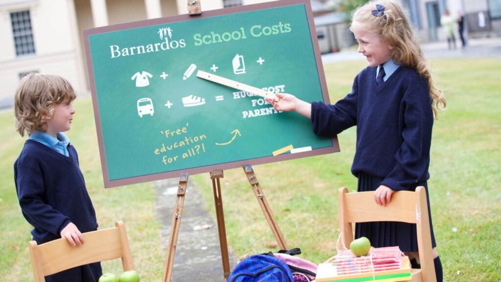 ‘Resources are easy if all you need is chalk, talk and a few books. That was the 19th century. If we want 21st-century education we need resources’. Conor O’Hanlon and Alanna Kelly spell it out at the launch of Bernardos’ school costs survey this year
