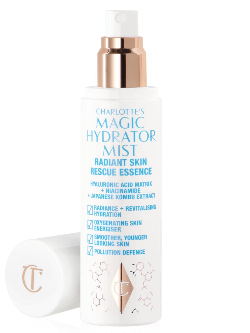 Charlotte Tilbury Magic Hydrator Mist, €42 from charlottetilbury.com