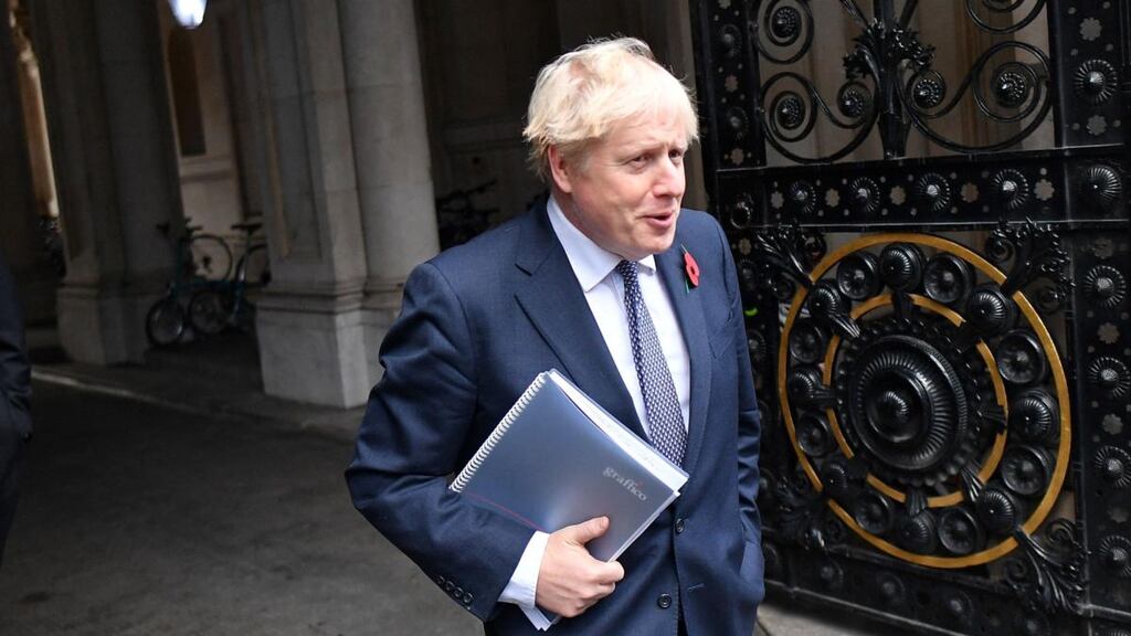 British prime minister Boris Johnson on Saturday appointed minister Steve Barclay as his new chief of staff. Photograph: Justin Talls/AFP via Getty