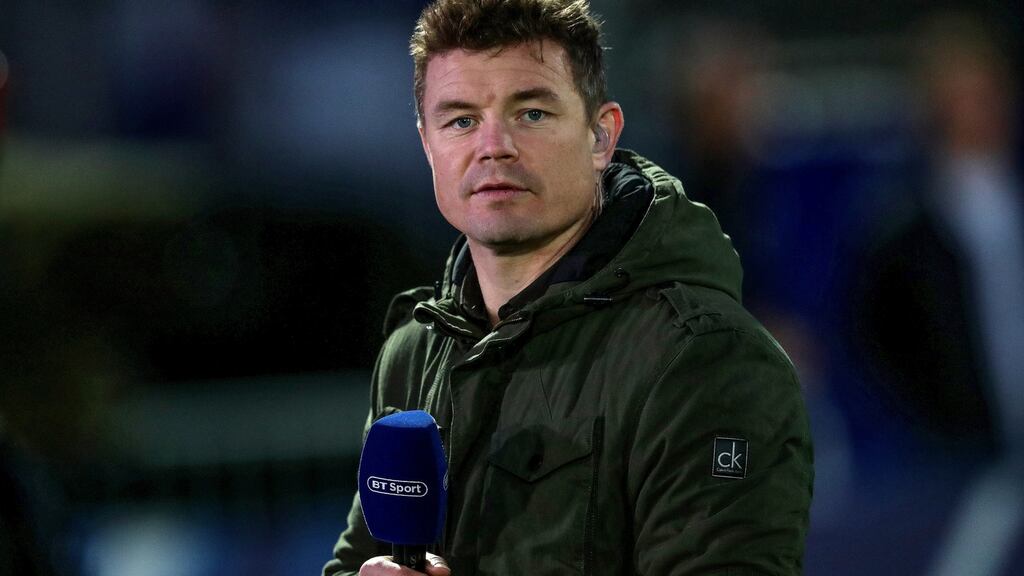 Former Ireland captain Brian O’Driscoll has accused England head coach Eddie Jones of  scaremongering. photograph: Billy Stickland/Inpho