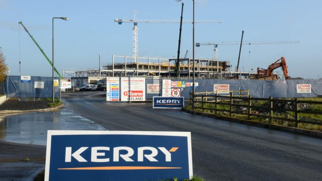 Kerry Group’s new innovation centre, in Millennium Park, Naas, Co. Kildare. The company said today that it is on schedule to open by the middle of 2015. (Photograph: Dara Mac Dónaill / THE IRISH TIMES)