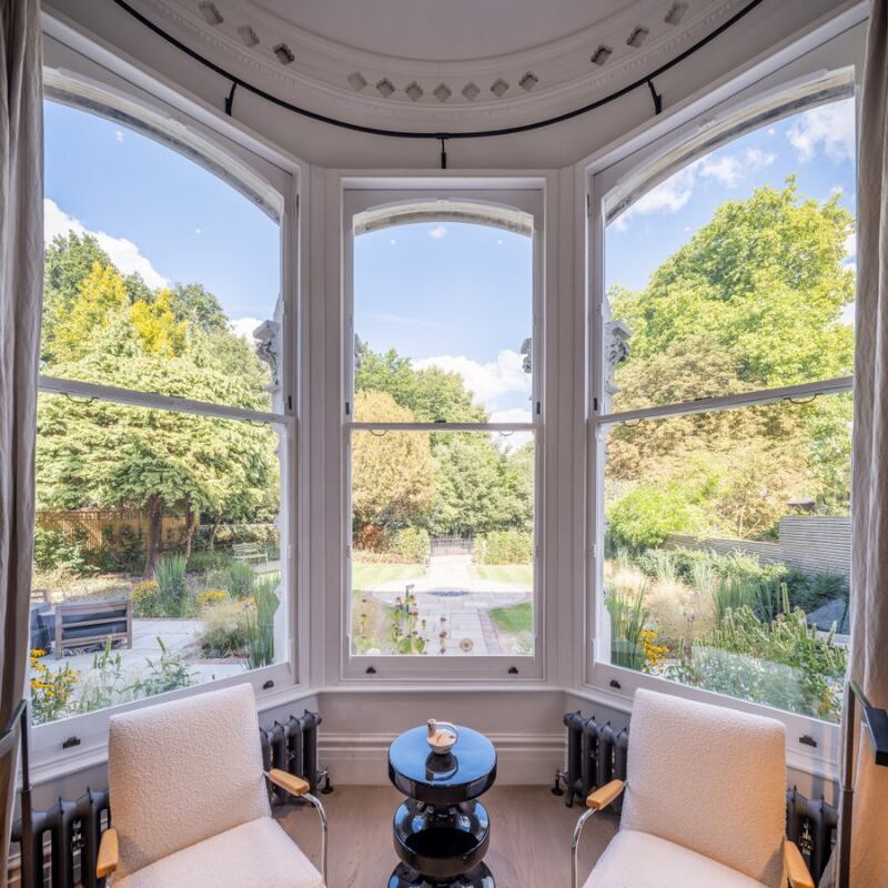 The Logs: the home that Boy George is selling on Well Road in Hampstead, north London. Photograph: Aston Chase