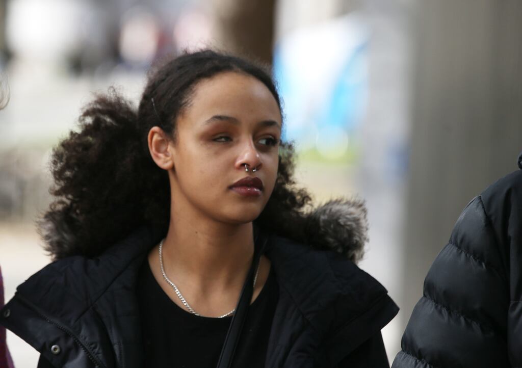 Alanna Quinn Idris lost vision permanently in one eye after being attacked on the Ballyfermot Road in Dublin by Josh Cummins and others. Photograph: Collins Courts