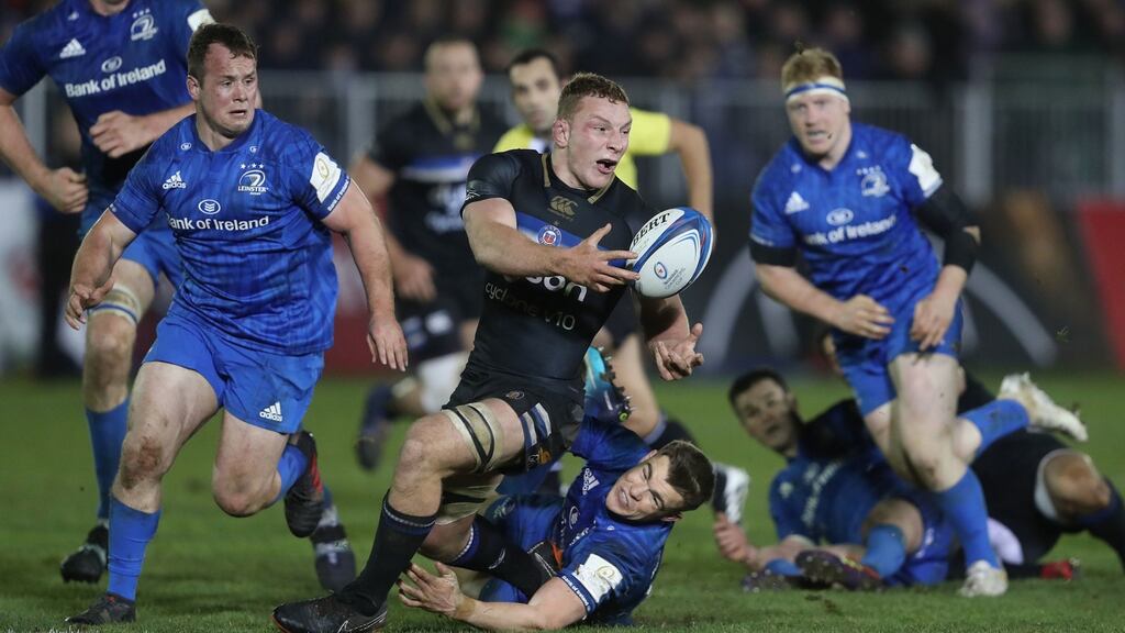Sam Underhill enjoyed a fine game for Bath against Leinster. Photograph: David Davies/PA
