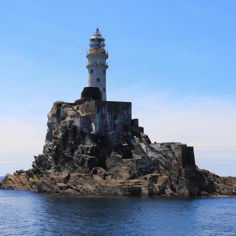 ‘Ireland’s teardrop’: Fastnet Lighthouse off the coast of Cape Clear.