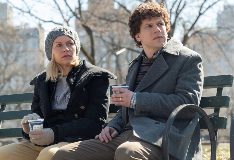 Jesse Eisenberg and Claire Danes in Fleishman is in Trouble: Photograph: FX/Disney+