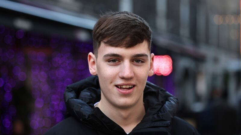 Adam Ellis (19), from Donnybrook, says ‘I don’t smoke any more, I only vape’. Photograph: Dara Mac Donaill
