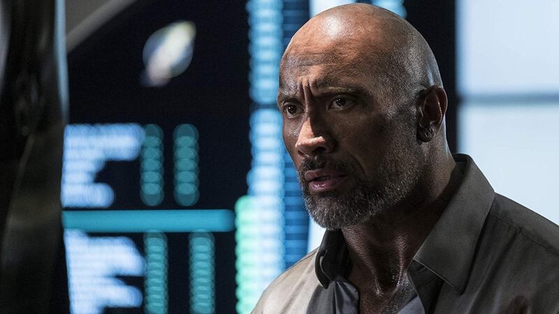 Dwayne Johnson in Skyscraper. Photograph: Universal Pictures