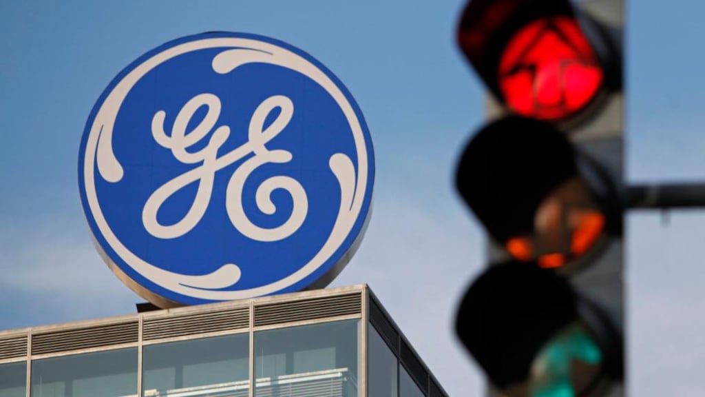 General Electric was nearly sunk by GE Capital during the 2007-2009 financial crisis, and the company has been trying to shrink the finance arm’s portfolio ever since. Photograph: Reuters/David W Cerny