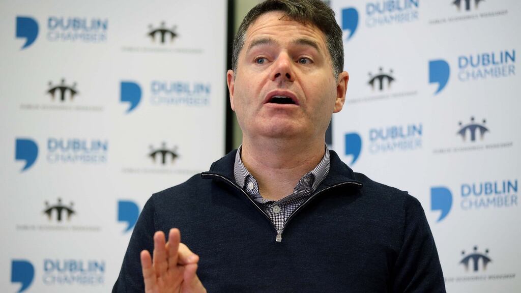 Minister for Finance Paschal Donohoe has confirmed that he has begun transferring his shares in the drinks giant Diageo to his wife
