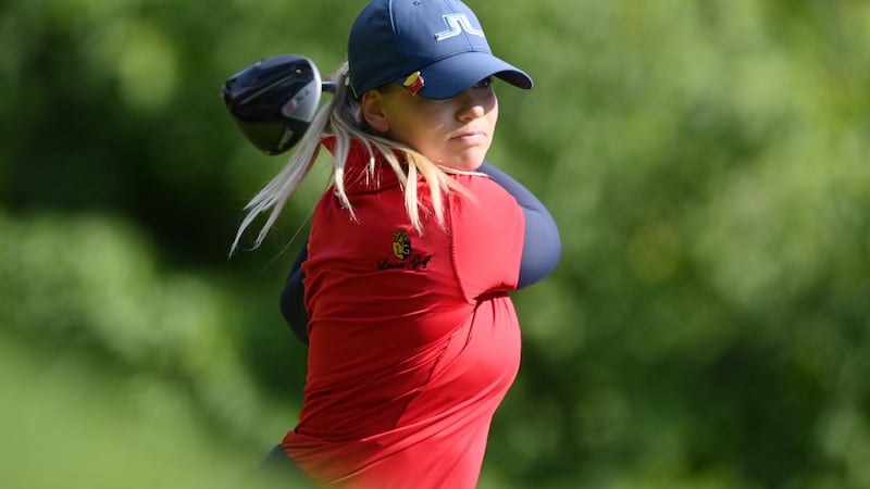 Matilda Castren became the first Finnish player to win on the LPGA Tour with victory in the Mediheal Championship. Photograph: Stuart Franklin/Getty Images