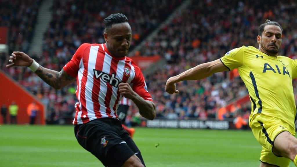 Southampton’s Nathaniel Clyne has said that he is happy to stay at the club despite interest from Manchester United. Photo: AFP
