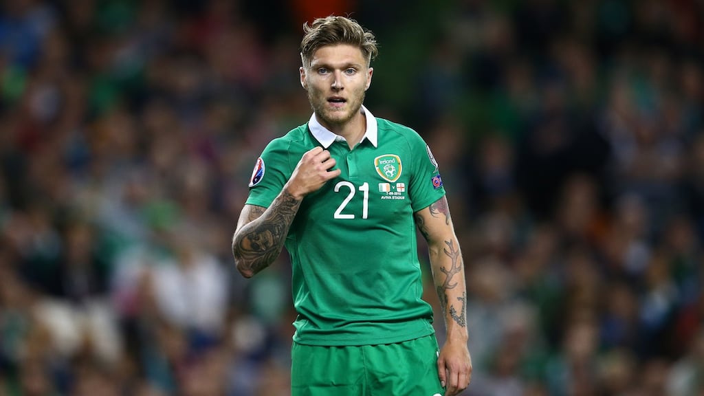 Republic of Ireland footballer Jeff Hendrick has been returned for trial accused of taking part in a violent disorder incident in Dublin which led to a man suffering a broken jaw. File photograph: ©INPHO/Cathal Noonan