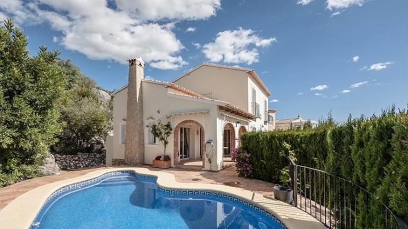 Spain: This villa in Valencia has a secluded setting with views over the Orba Valley and a private pool