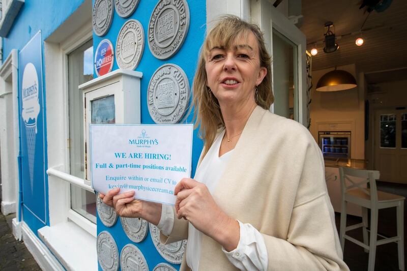 Niamh O’Kennedy at Murphy’s Ice Cream. Photograph: Domnick Walsh/Eye Focus