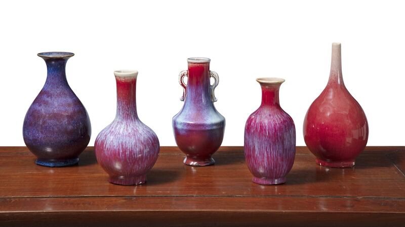 From an Irish collector, a selection of porcelain ware.