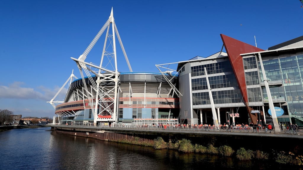 Wales’ Principality Stadium has been converted into a temporary hospital providing around 2,000 additional beds to support the NHS. Photo: Mike Egerton/PA Wire
