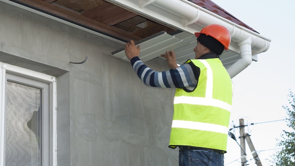 Upgrading of fascia and soffits is usually a straightforward operation. Photograph: iStock
