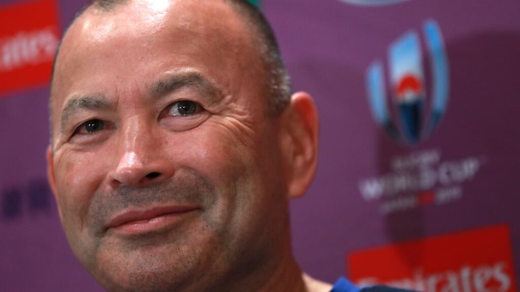 England head coach Eddie Jones has rarely sounded so completely at ease. Photograph: David Rogers/Getty Images
