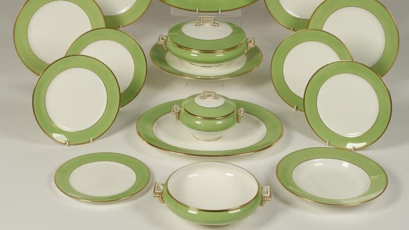 Francis Bacon’s crockery, expected to fetch between €13,000 and €20,000