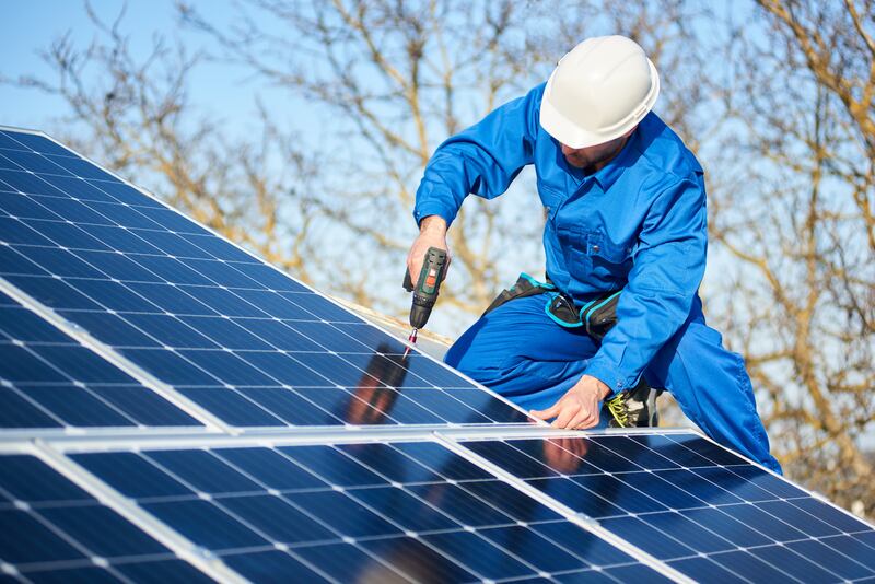 Sustainable energy communities face barriers, including difficulty accessing finance for projects. Photograph: iStock