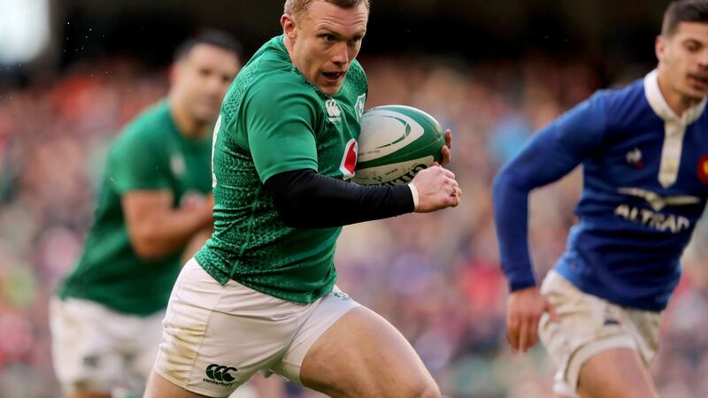 Keith Earls. Photograph: Dan Sheridan/Inpho
