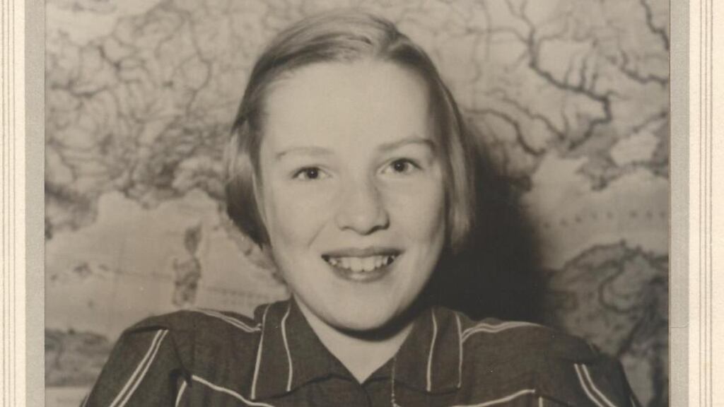 Kari as a 12-year-old in Sweden